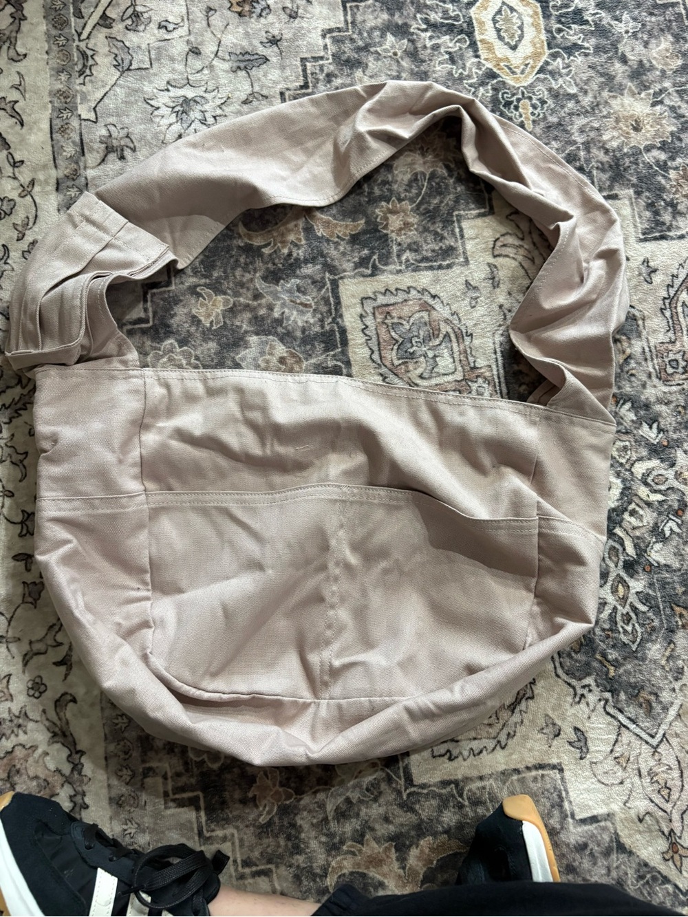 American Eagle Outfitters Light Beige Crossbody Hobo Bag NWT